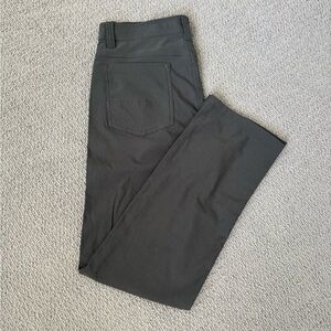 Men's Prana Charcoal Standard Fit Pants - Size 30" x 30"